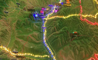 夏河模型公司是如何制作沙盘模型底座的