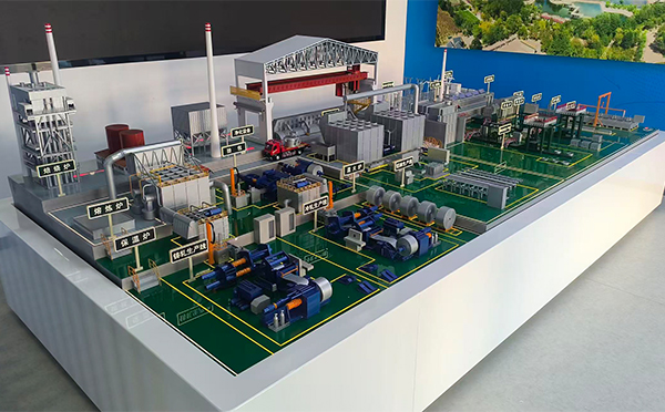 酒钢集团东铝厂-铝材生产线夏河机械模型